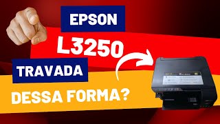 EPSON L3250 ERRO DE FIRMWARE Resolvido [upl. by Orrocos]