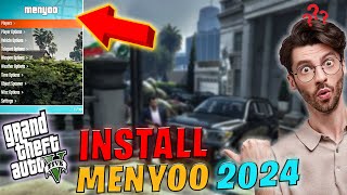 How to Install MENYOO TRAINER in GTA 5 LATEST VERSION 2024  GTA 5 Mods 2024 HindiUrdu [upl. by Eirellav]