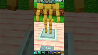 Minecraft armour swapper minecraft youtubeshorts [upl. by Ahsitauq]