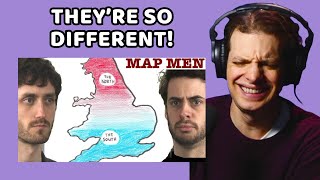 American Reacts to Britains NorthSouth Divide [upl. by Namsaj]