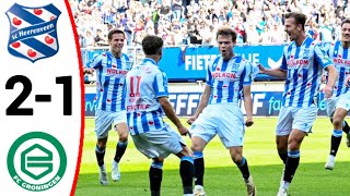 SC Heerenveen vs FC Groningen 21 All Goals and Extended Highlights  202425 [upl. by Atirres]