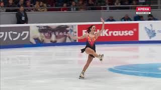 2018 Russian National Ladies SP Elizaveta Tuktamysheva Pisando Flores by Ara Malikian [upl. by Kotz]