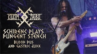 SCHIRENC PLAYS PUNGENT STENCH – „Blood Pus and Gastric Juice“ live at KILKIM ŽAIBU 17 [upl. by Ahsemak698]