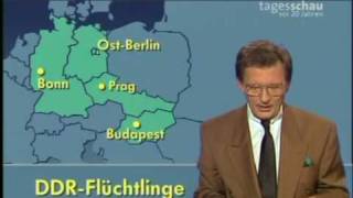 Tagesschau vom 17 September 1989 [upl. by Ynna798]