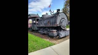 Former Lehigh Valley RR Station in Ithaca NY Steam Engine Solvay Process 63 [upl. by Yr]