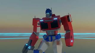 transformers one inspired Megatron 3d model vs previously designed optimus prime 3d model [upl. by Atihana]