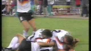 WM 1990 Alle Tore von Deutschland  Weltmeister 1990 [upl. by Sualkin]