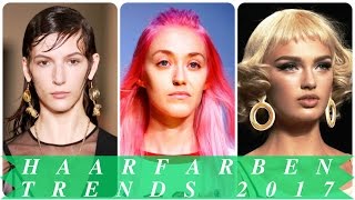 Haarfarben trends 2017 [upl. by Buchheim]