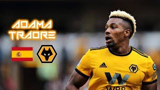 Adama Traorè 20182019  Pure Speed  Unbelievable Runs Skills amp Goals  Wolverhampton [upl. by Fonzie]