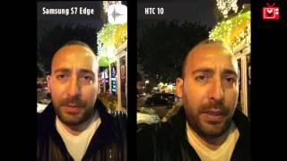 HTC 10 vs Samsung S7 Edge Kamera Karşılaştırması Gece [upl. by Gilbertine]