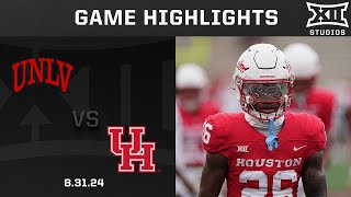 UNLV vs Houston Game Highlights  2024 Big 12 Football [upl. by Mehcanem]