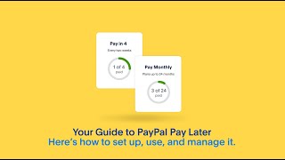 PayPal Pay Later How to Set up Use and Manage [upl. by Ettennig]