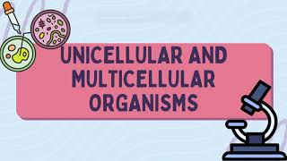 Unicellular and Multicellular organisms [upl. by Ittak]