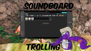 Soundboard trolling in gorilla tag [upl. by Miun880]