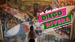 Mural de Diego Rivera en Bellas Artes  Andreinart [upl. by Columba]