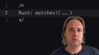 Язык Rust matches [upl. by Ennaeilsel]