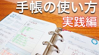 【手帳の使い方：実践編】休日も手帳を使ってみよう｜私の休日の手帳の使い方をご紹介｜フランクリンプランナー [upl. by Ammon957]