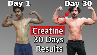 I take Creatine for 30 DaysShocking Result😱 [upl. by Buerger]