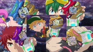 Digimon Universe  All Kami Appli Arise in one scene Fan edit [upl. by Ahsercul]