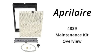 AprilAire 4839 Maintenance Kit For Model 600 Humidifier Overview [upl. by Atiuqaj174]