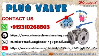 Plug valve 3 way valve 3 way plug valve [upl. by Coffin]