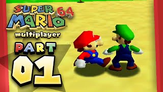 Super Mario 64 Multiplayer  Part 01 [upl. by Eryt]