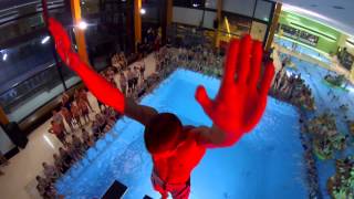 Showspringen  Meppen  DiscoPoolParty  Cologne Bombs [upl. by Ahsemik]