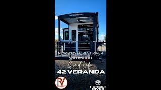 New 2025 Forest River RV Wildwood Grand Lodge 42VERANDA 🔥 [upl. by Noeled]