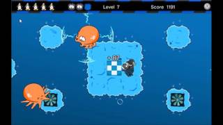 Puffle Rescue Underwater Levels Gameplay [upl. by Bornstein]