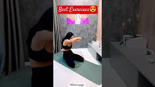 Best Exercises😍shorts goodexercise posture homeworkouts fitnessroutine genesisyoga [upl. by Hastings]