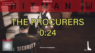 HITMAN WoA ► The Procurers in 24s  Elusive Target [upl. by Quincy576]