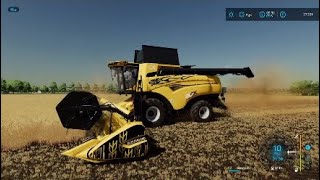 Farming Simulator 22  New holland CX series  Gameplay [upl. by Kennet]