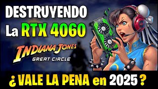 ✅ RTX 4060 NO PUEDE con las TEXTURAS ALTAS de INDIANA JONES y EL GRAN CÍRCULO ✅ [upl. by Dannye567]