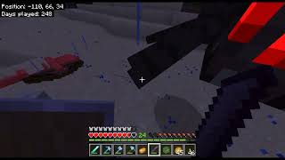 Testing the new Hepatizon Cleaver Minecraft Bedrock with Tinkers Construct addon [upl. by Alsi]