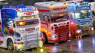 MEGA RC TRUCK COLLECTION GREAT RC MODEL TRUCKS RC SHOW TRUCKS RC FIRE TRUCKS [upl. by Eimmit]