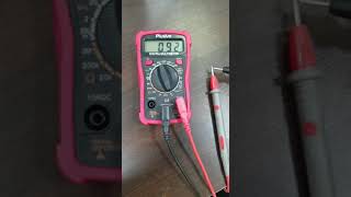 Checking probesContinuity with Plusivo Digital Multimeter [upl. by Atalanta]