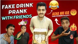 Fake Drink Prank With Friends boht maza aya [upl. by Euginimod887]