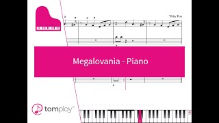 Megalovania  Piano [upl. by Pember735]