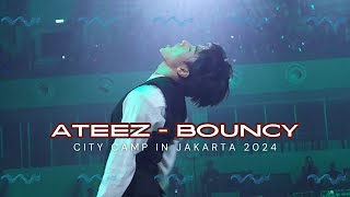 FANCAM BOUNCY  ATEEZ CITY CAMP 2024 in JAKARTA  05102024 [upl. by Carberry]