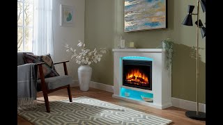 EBBERSTON ELECTRIC FIREPLACE SUITE [upl. by O'Donoghue]