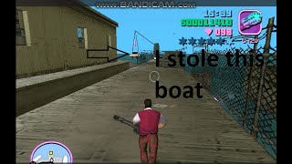 GTA Vice City Epic Boat Heist Mission  Hamd Gaming [upl. by Pump325]