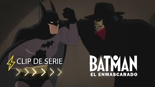 Batman Vs El Vengador Misterioso  Batman El Enmascarado  Clip de Serie [upl. by Lissi]