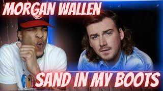 FIRST TIME HEARING MORGAN WALLEN  SAND IN MY BOOTS THE DANGEROUS SESSIONS  REACTION [upl. by Desberg]