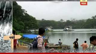 Mumbai powai lake full with tourists abp report [upl. by Bettye]