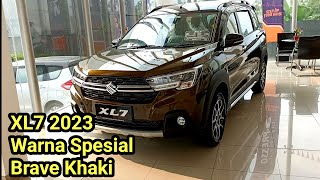 Suzuki XL7 Alpha Matic Warna Brave Khaki Terbaru Maret 2023 Type Tertinggi XL7 Review Indonesia [upl. by Ahtera392]