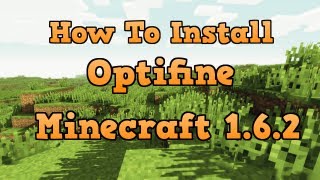 How To Install Optifine For Minecraft 182 EASY [upl. by Crudden]