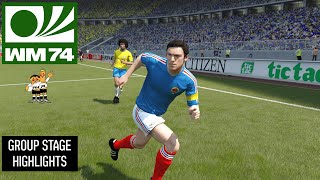 1974 World Cup SIM  Matchday 1 Highlights  Part 1  Group Stage [upl. by Nibur126]