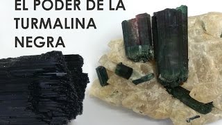 TURMALINA NEGRA El poder de la turmalina negraPropiedades mágicas [upl. by Emiaj584]