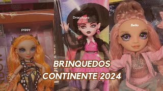 BRINQUEDOS DO CONTINENTE E INTERMACHÉ 2024  Monster High LPS Rainbow High loja de brinquedos 🥳 [upl. by Eiser]