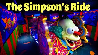 The Simpsons Ride At Universal Studios Hollywood [upl. by Leona]